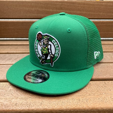 USAモデル 9FIFTY ニューエラ NBA セルティックス Celtics クラシック トラッカーキャップ