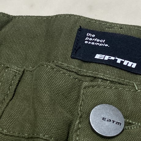 アメリカLA発 EPTM USA エピトミ Cargo ミリタリー コットン カーゴパンツ ルーズフィット Army Green (JNS114)