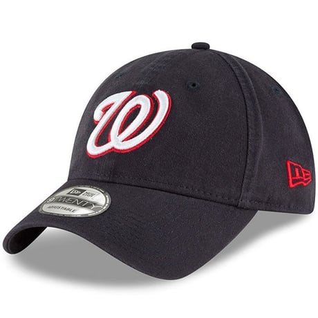 9Twenty ニューエラ NEWERA ワシントン ナショナルズ  MLB ストラップバックキャップ 紺