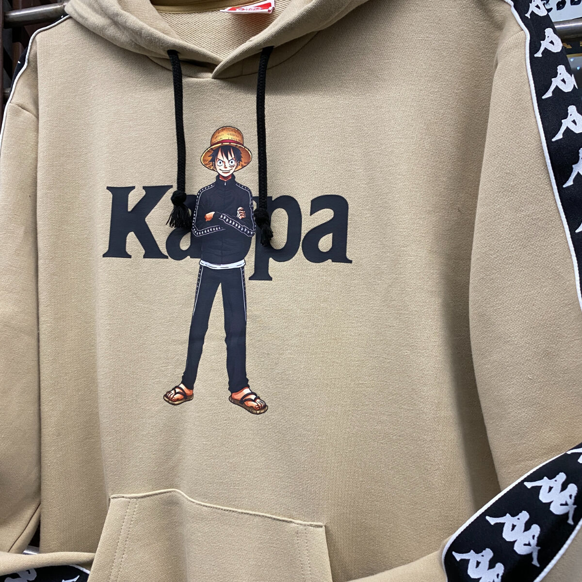 Kappa(カッパ) × ONEPIECE(ワンピース) コラボ プルオーバー パーカー