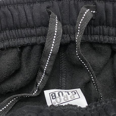 LA発 PROCLUB USA プロクラブ Heavyweight Fleece Shorts フリースカーゴ ショートパンツ 黒 (SJNS26)