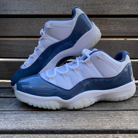 NIKE ナイキ AIR JORDAN11 RETRO LOW ジョーダン11 レトロ デュフーズブルー パテントレザー(AJ125)