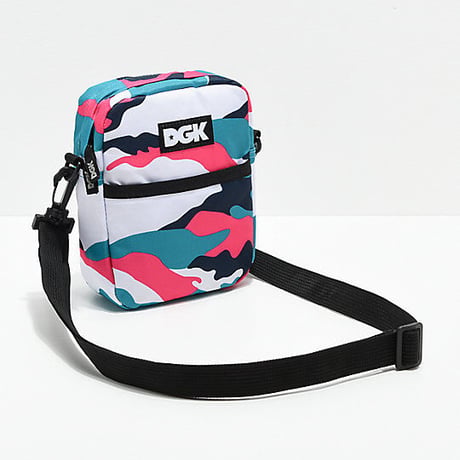 超レア DGK ディージーケー SouthBeach 迷彩 ショルダーバッグ クロスボディ