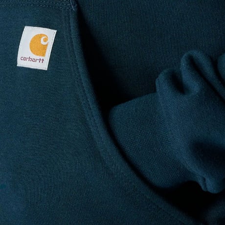 米国仕様 Carhartt USA カーハート ミッドウェイト ルーズフィット Loosefit プルオーバー パーカー 紺 (CHT-H2)