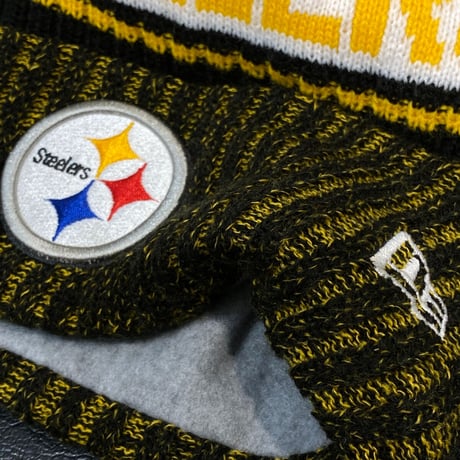 NEWERA ニューエラ NFL ピッツバーグ スティーラーズ Steelers ニットキャップ Marl Knit