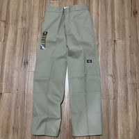 本場USAモデル Dickies ディッキーズ LOOSE FIT ダブルニー カーキ 極太モデル 85283 (JNS93)