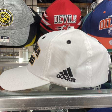 Adidas アディダス NHL ピッツバーグ ペンギンズ 白 ボールキャップ サイズ調節可 アイスホッケー