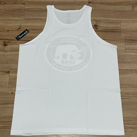 米国製 【M】 ダイヤモンドサプライ Diamond Supply Co タンクトップ 白 Pushing Jewels 象