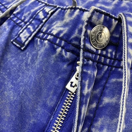 True Religion トゥルーレリジョン BigT Cargo Shorts カーゴショートパンツ 馬蹄 ウォッシュドブルー (SJNS40)