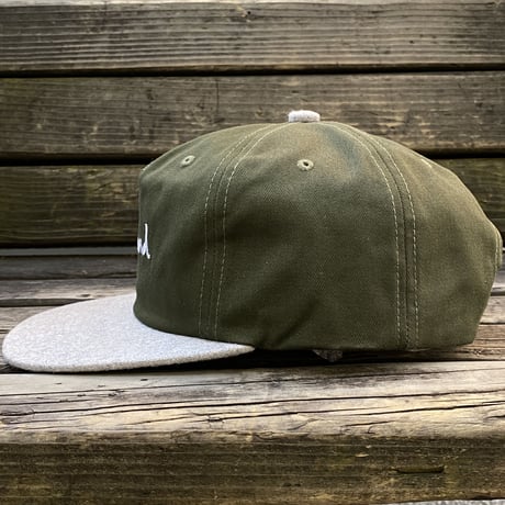 Diamond Supply Co.  ダイヤモンドサプライ SS OG SCRIPT スナップバックキャップ 2トーン 緑×グレー