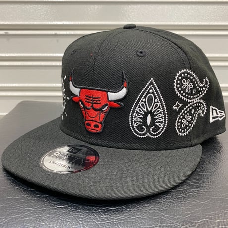 USA限定 Newera ニューエラ 9FIFTY ペイズリー スナップバック NBA シカゴ ブルズ