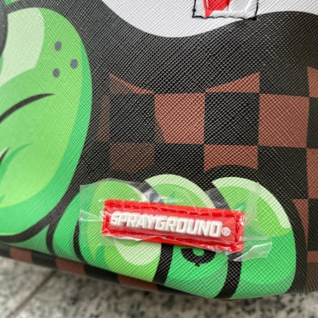 米国仕様 SPRAYGROUND スプレイグラウンド Money Grump マネーベア ビーガンレザー バックパック (BKPK19)