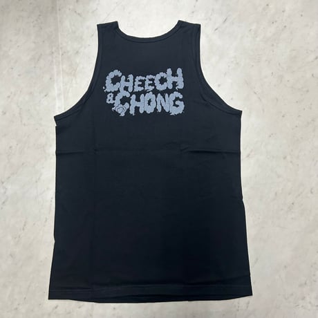 LA発 Shaka Wear アンダーグラウンド グラフィックデザイン タンクトップ Cheech ＆ Chong 黒 (GTT15)