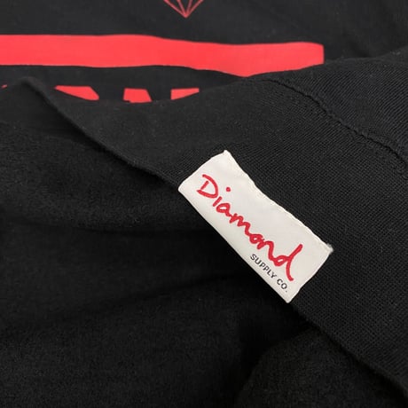Diamond Supply ダイヤモンドサプライ Collegiate クルーネック スウェット トレーナー 黒