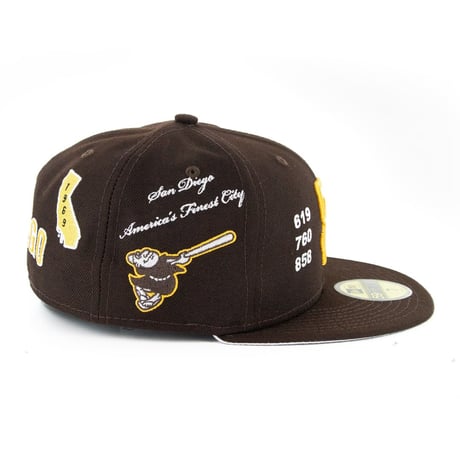59FIFTY ニューエラ Newera 限定モデル SD サンディエゴ PADRES パドレス Area-Codeエリアコード