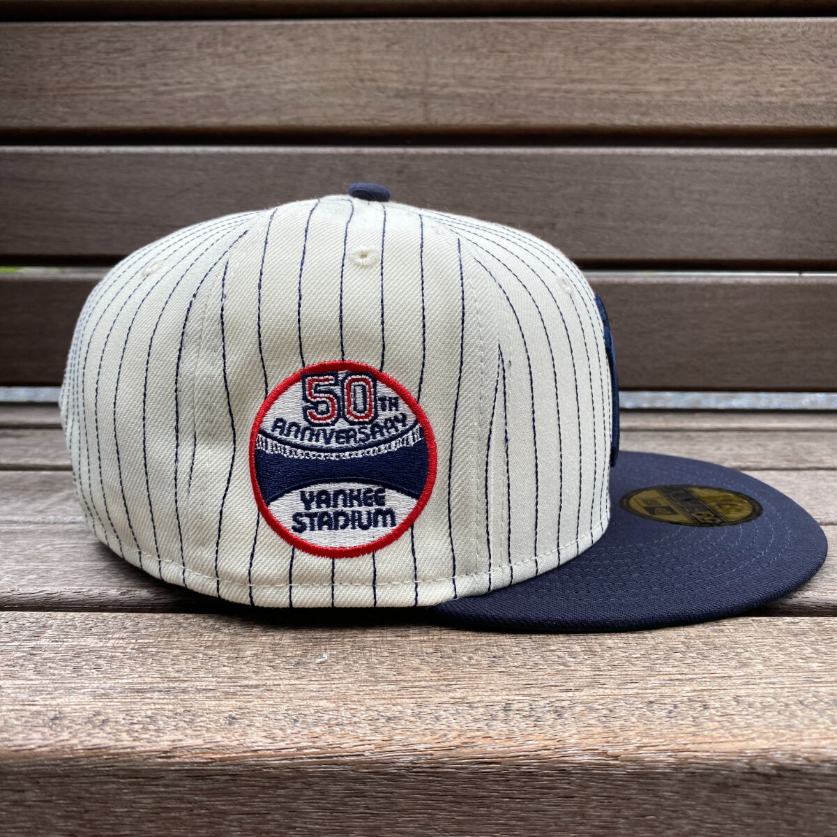New Era ヤンキース 59FIFTY キャップ 50周年記念 New Era ヤンキース 50周年記念キャップ 59FIFTY サイズ7 - メルカリ