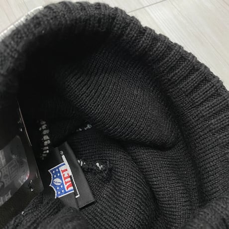 NEWERA ニューエラ NFL ラスベガス Raiders レイダース ニット帽 ポンポン付 ニットキャップ