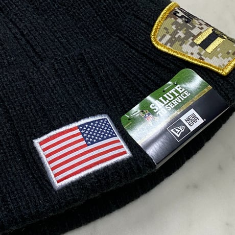 限定Salute to Service ニューエラ NEWERA ニット帽 NFL ニューオーリンズ セインツ Saints
