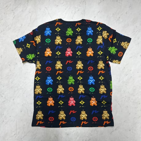 アメリカ製 Positive Wear Clothing ポジティブウェア クロージング All Over Bear Tシャツ (PWT45B)