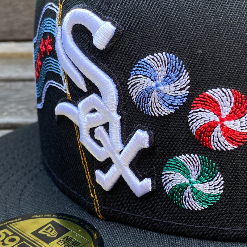 ホワイトソックス(海外別注)入手困難 海外限定 59FIFTY ニューエラ NEWERA シカゴ ホワイトソックス Whitesox
