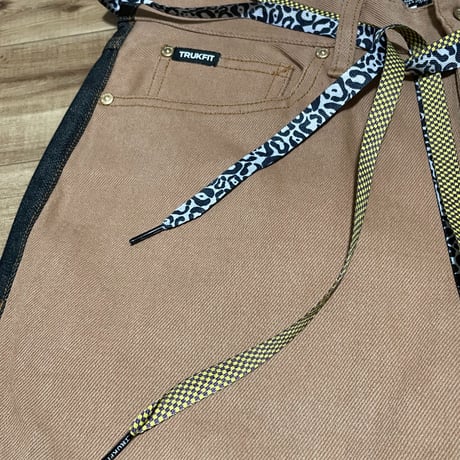 米国発 Lil Wayne TRUKFIT トラックフィット Cotton Bicolor Pants バイカラー コットンパンツ (JNS187)