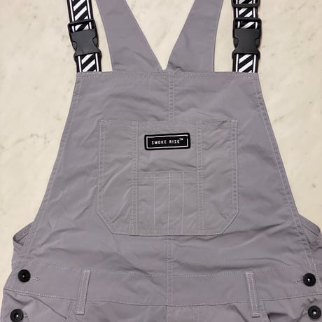 SmokeRise スモークライズ Windbreaker ウィンドブレーカー オーバーオール グレー (OA6)