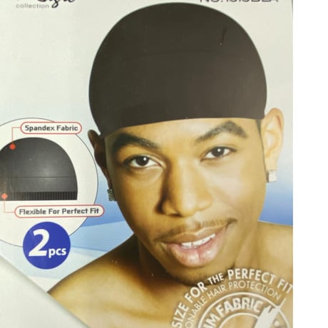 本場USAブランド MAGIC 2枚入り ストッキング Wave Cap ウェーブキャップ 黒