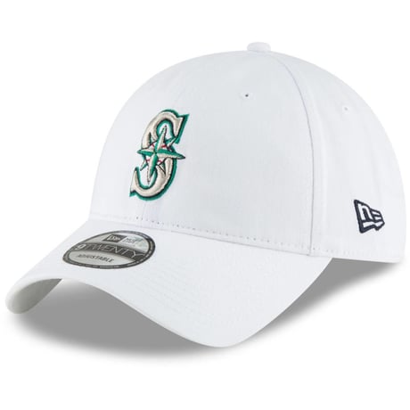 9Twenty ニューエラ NEWERA シアトル mariners マリナーズ 白 MLB ローキャップ