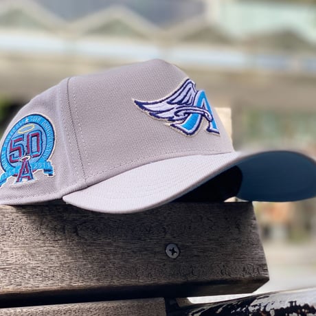海外限定 Newera ニューエラ 9Forty Aフレーム Angels アナハイム エンゼルス 50周年記念 キャップ (940-174)