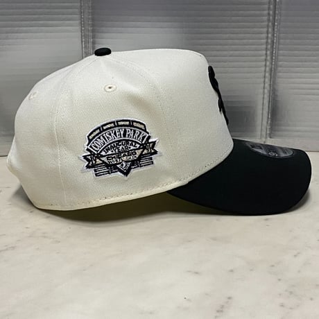 海外限定 Newera ニューエラ 9Forty A-Frame Aフレーム Whitesox ホワイトソックス 1991 コミスキーパーク (940-101)