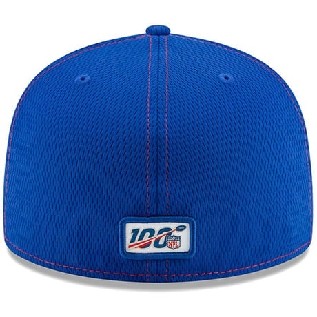 NFL 限定100周年記念 NEWERA ニューエラ Bills バッファロー ビルズ NY 青 59Fifty キャップ