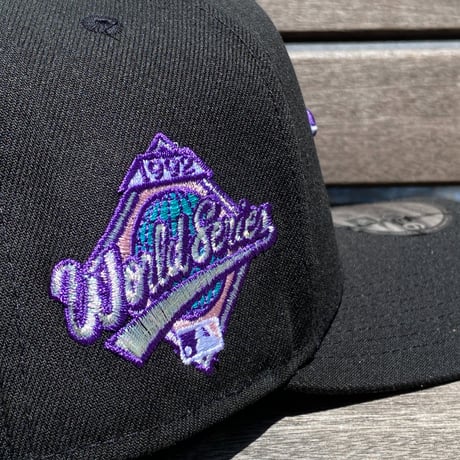 海外限定 Newera ニューエラ 9Forty A-Frame Aフレーム Jays ブルージェイズ 1992WS ワールドシリーズ キャップ (940-198)