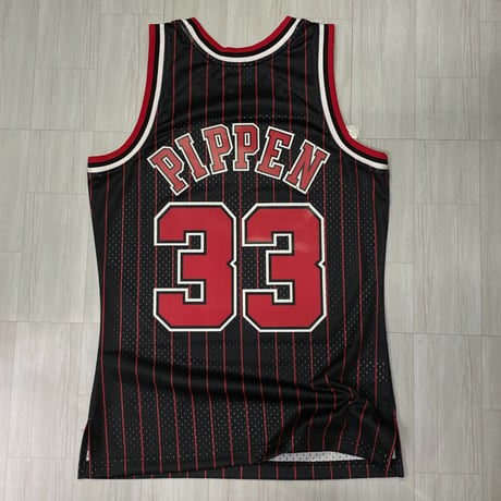 Mitchell&Ness ミッチェル＆ネス NBA HWC シカゴ ブルズ PIPPEN ＃33 バスケシャツ ジャージ