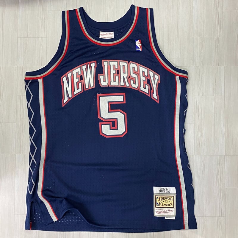 【チーム系☆】NBA ニュージャージーネッツ 半袖Tシャツ ネイビー XL