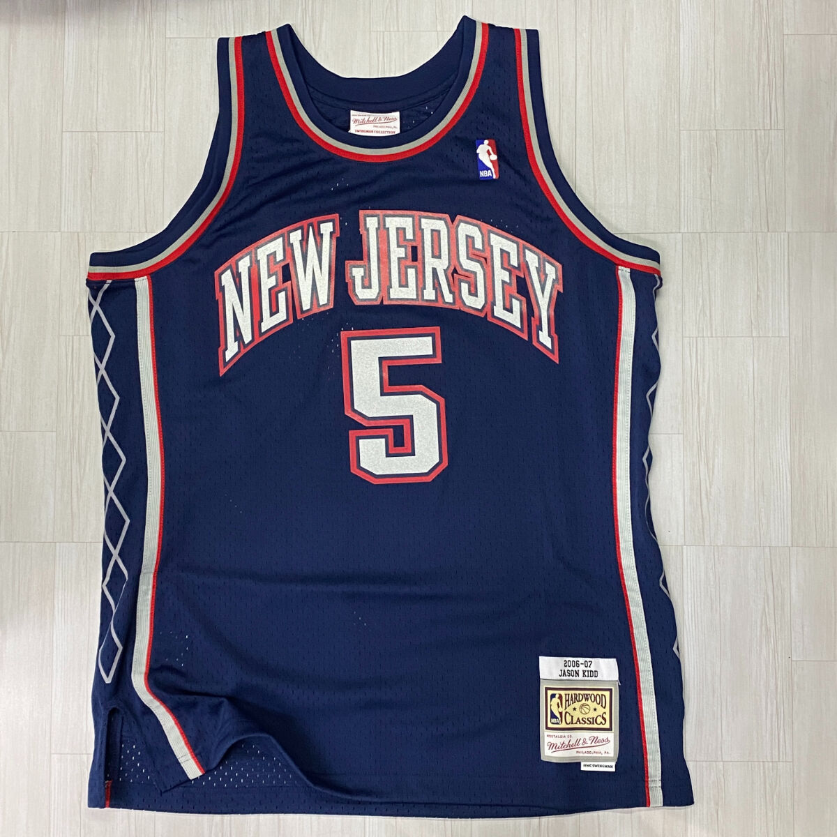 Mitchell&Ness NBA HWC ニュージャージーネッツ NETS ジェイソンキッド...