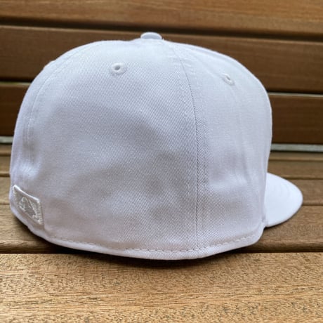 59FIFTY ニューエラ Newera ロサンゼルス ドジャース Dodgers ソリッドホワイト MLB (15-9)