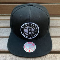 Mitchell&Ness ミッチェル＆ネス NBA ブルックリン ネッツ CRUX スナップバック キャップ (3-1)