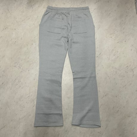 米国LAブランド Bezalel Jeans ベザレル ゴシック Thorn Pattern イバラ柄 スウェットパンツ グレー (JNS242)