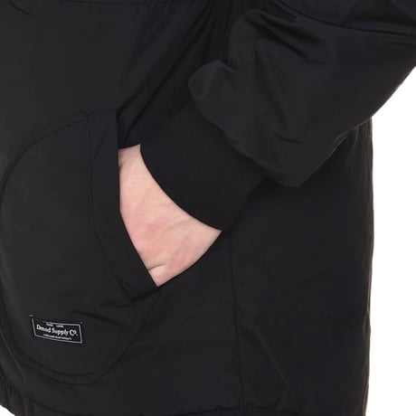 Diamond Supply ダイヤモンドサプライ 極暖 ダウンジャケット ミドル丈 黒 ブラック USA正規品