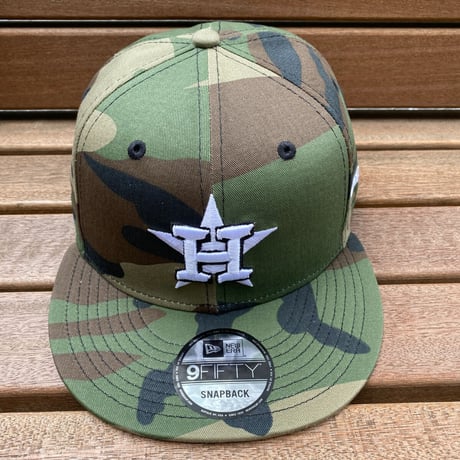 9FIFTY ニューエラ Newera ヒューストン アストロズ ASTROS 迷彩 THE U.S. Woodland MLB