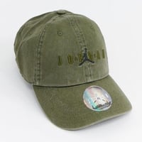 USA正規品 NIKE ナイキ AIR JORDAN ジョーダン ヘリテージ ローキャップ ストラップバック OLIVE オリーブ