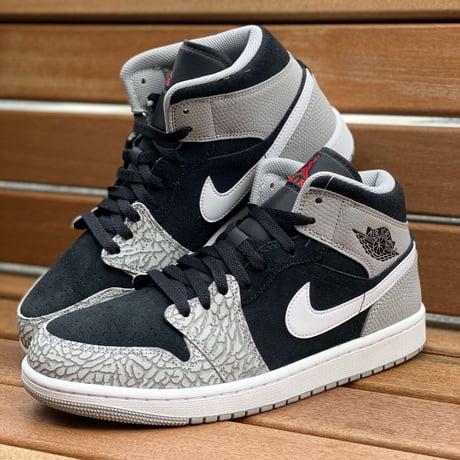 NIKE ナイキ AIR JORDAN1 MID エアジョーダン1 ミッドカット ELEPHANT エレファント (AJ34)