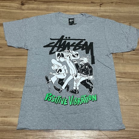 【S】 限定 Stussy ステューシー FERRY GOUW フェリーゴウ 半袖 Wネーム Tシャツ ストリート (43)