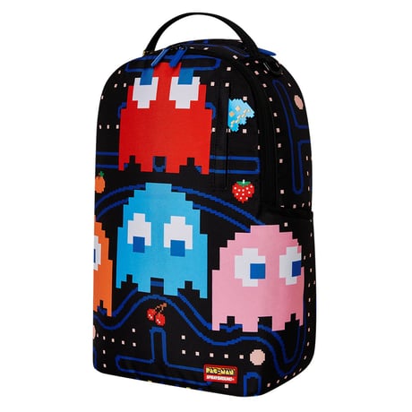米国仕様 SPRAYGROUND パックマン Pacman ゴーストギャング GHOST GANG シャークマウス バックパック (BKPK5)