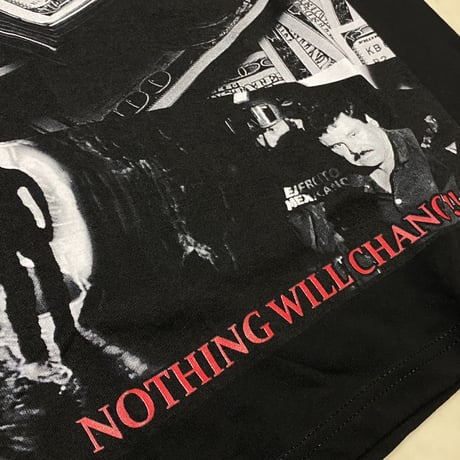 LA発 LIVE OR DIE グラフィック ヘビーウェイト 半袖 Tシャツ 黒 アンダーグラウンド (GTS46)