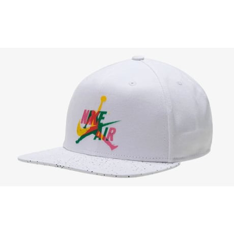 USA正規品 NIKE ナイキ AIR JORDAN エア ジョーダン PRO クラシック 白 スナップバックキャップ (9)