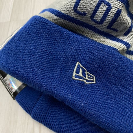 NEWERA USA ニューエラ NFL インディアナポリス コルツ Colts ニット帽 ロイヤル