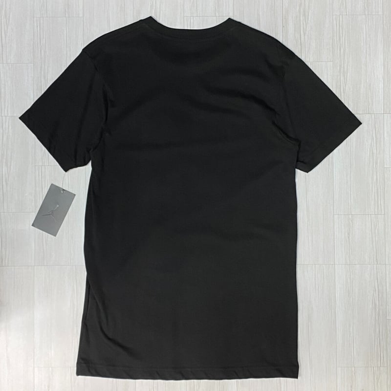 着用1回 ナイキ ジョーダン レアエア ダメージ Tシャツ US Lサイズ 黒 着用1回 ナイキ ジョーダン レアエア ダメージ Tシャツ US L