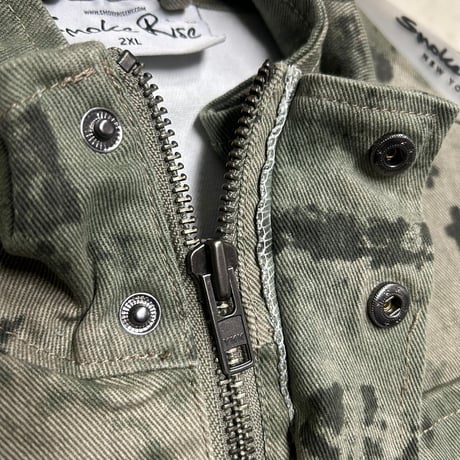 海外限定 SmokeRise スモークライズ Straight Utility Splatter Vest ペイント 迷彩 ベスト