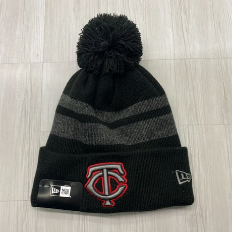 NEWERA USA ニューエラ MLB ミネソタ ツインズ Minnesota Twins ニット帽 黒